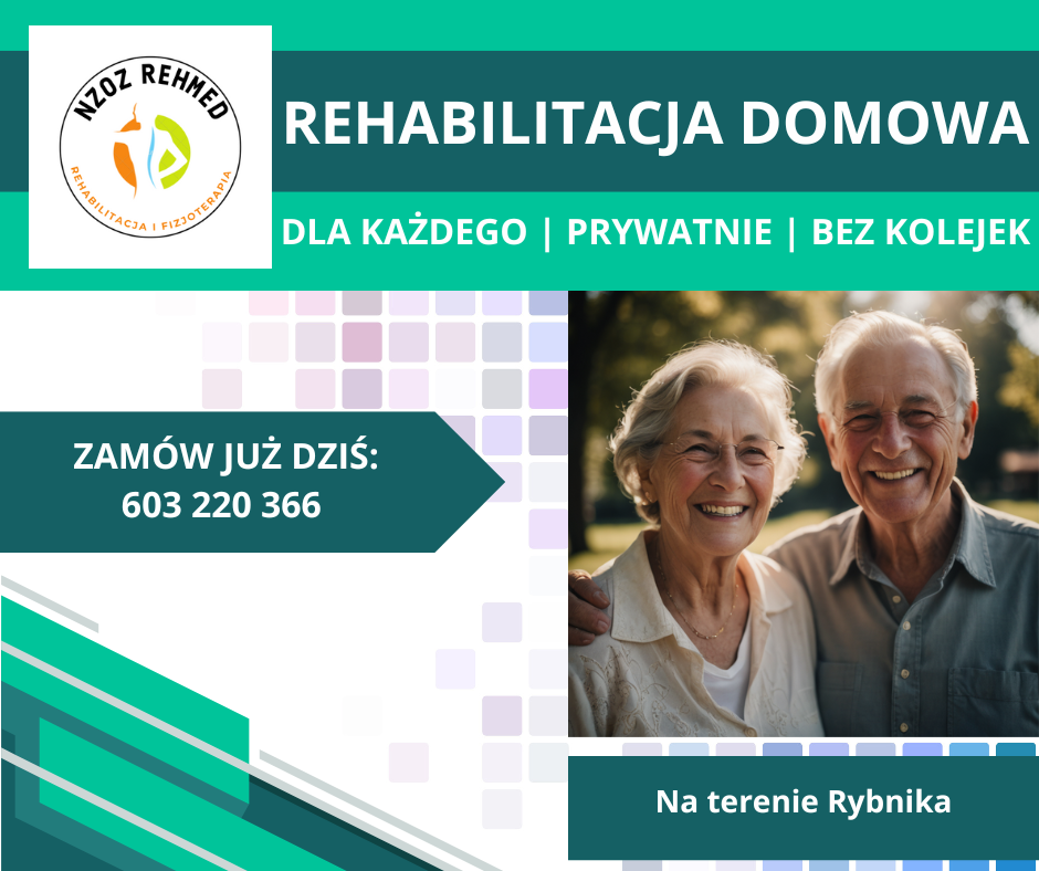 Rehabilitacja w domu pacjenta.